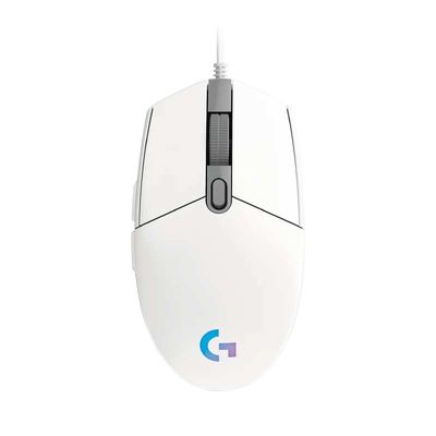 LOGITECH เมาส์เกมมิ่ง (สีขาว) รุ่น G102 LIGHTSYNC